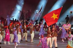 Trực tiếp lễ khai mạc Asiad 20: Đoàn Thể thao Việt Nam diễu hành vào sân