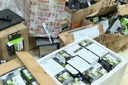 Bắt nhóm đối tượng sản xuất, buôn bán mực in giả