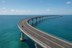 Đề xuất đường vượt biển Cần Giờ - Vũng Tàu kết nối qua khu vực sân bay Vũng Tàu