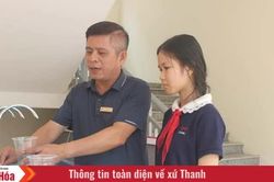 Mang nước sạch cho học sinh vùng cao biên giới