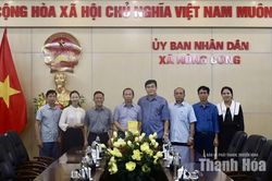 Hội Nông dân tỉnh thăm hỏi, hỗ trợ người dân xã Nông Cống bị ảnh hưởng bởi mưa lũ