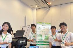 Robot diệt cỏ bằng laser của sinh viên Đà Nẵng đoạt giải Nhất Giải thưởng sáng tạo tương lai