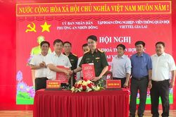 Phường An Nhơn Đông và Viettel Gia Lai ký kết hợp tác chuyển đổi số