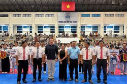 Hơn 380 võ sinh tranh tài Giải Karate Thiếu niên - Nhi đồng các câu lạc bộ tỉnh Khánh Hòa