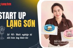 Podcast “Start-up Lạng Sơn” số 40: Khởi nghiệp từ đôi bàn tay khéo léo