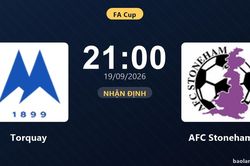 Nhận định Torquay vs AFC Stoneham: Cuộc đấu của hai hàng thủ