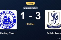 Đánh bại Billericay Town 1-3, Enfield Town hưởng trọn niềm vui tại FA Cup
