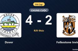 Dover vượt qua Folkestone Invicta tại vòng loại thứ hai FA Cup