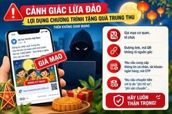 Cảnh giác thủ đoạn lừa đảo lợi dụng các chương trình tặng quà, hỗ trợ trẻ em dịp Tết Trung thu