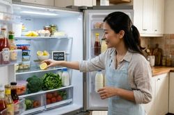Tủ lạnh bốc mùi khó chịu: Dùng thứ 'rẻ tiền' này xử lý là sạch thơm như mới, đơn giản, nhanh chóng