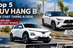 Top 5 SUV hạng B bán chạy tháng 8/2026: VF 6 dẫn đầu, Seltos vượt Xforce