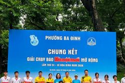 Phường Ba Đình tiếp nối truyền thống từ Giải chạy Báo Hànộimới