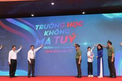 Học sinh Hà Nội thể hiện hiểu biết về phòng, chống ma túy