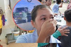 Xót xa người mẹ tử vong dưới gầm xe tải, để lại 3 con thơ bơ vơ