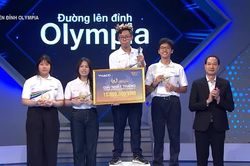 Olympia 26: Nam sinh THPT Võ Minh Đức tiếp tục giành vòng nguyệt quế Tháng