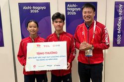 Huy chương đầu tiên của Việt Nam ở ASIAD 2026