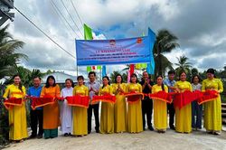 An Giang: Nối nhịp niềm vui từ cây cầu mới ở xã Châu Thành