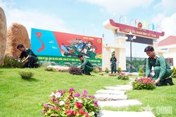Doanh trại chính quy, xanh, sạch, đẹp ở Trung đoàn 10 - Đoàn Đặc công Rừng Sác anh hùng