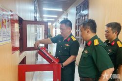 TP Quảng Ninh: Kiểm tra công tác phòng cháy, chữa cháy tại các cơ sở thuộc phạm vi quản lý của Bộ Quốc phòng
