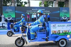 Hơn 1.000 người hưởng ứng lễ phát động Chiến dịch Làm cho thế giới sạch hơn
