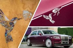 [GALLERY] Chi tiết Rolls-Royce Phantom Hummingbird độc nhất khảm vỏ bào ngư