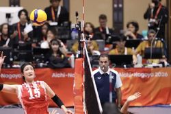 Bóng chuyền nữ Việt Nam để thua Trung Quốc ở tứ kết ASIAD 20