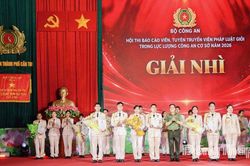 Đồng Tháp đoạt giải Nhì Hội thi Báo cáo viên, tuyên truyền viên pháp luật giỏi cấp Bộ