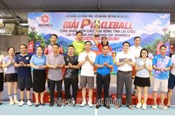 Bế mạc Giải Pickleball công nhân, viên chức, lao động tỉnh Lai Châu lần thứ II