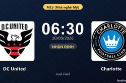 Nhận định DC United vs Charlotte: Khác biệt vị trí, chưa chắc dễ chơi
