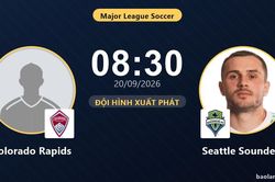 Trận Colorado Rapids vs Seattle Sounders bị hoãn