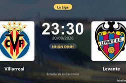 Nhận định Villarreal vs Levante: Điểm tựa từ thành tích đối đầu