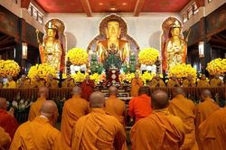 Lễ bế mạc Đại giới đàn Thanh Kiểm tại chùa Vĩnh Nghiêm