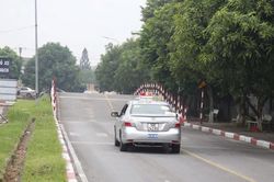 Không được tập lái xe ô tô trên cao tốc