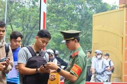 Kỳ thi văn bằng 2 Công an kết thúc an toàn, đúng quy chế