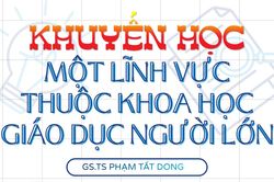 Khuyến học - Một lĩnh vực thuộc khoa học giáo dục người lớn