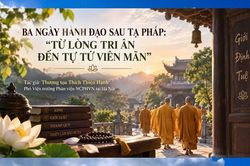 Ba ngày Hành đạo sau Tạ pháp: “Từ lòng tri ân đến Tự tứ viên mãn”