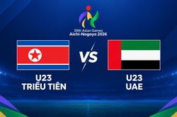 Cập nhật kết quả U23 Triều Tiên vs U23 UAE ngày 20/9, tỷ số mới nhất