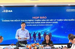 Hà Nội lần đầu đăng cai Olympic thiên văn và Vật lý thiên văn