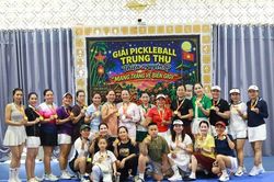 Pickleball kết nối yêu thương nơi biên giới An Giang