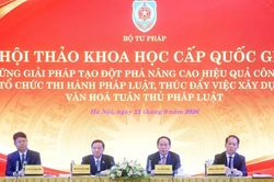 Đổi mới tư duy trong tổ chức thi hành pháp luật, xây dựng văn hóa tuân thủ thực chất