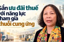 Gắn ưu đãi thuế với năng lực tham gia chuỗi cung ứng