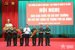 Đại tá Nguyễn Thế Vinh giữ chức Chỉ huy trưởng Bộ CHQS TP Đà Nẵng