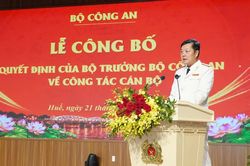 Đại tá Nguyễn Đình Dương được bổ nhiệm làm Giám đốc Công an TP Huế