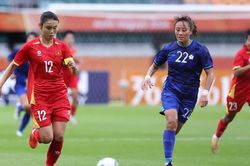 Bóng đá nữ Việt Nam có thành tích khiêm tốn nhất vòng bảng Asiad sau 20 năm