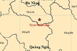 Liên tiếp 4 trận động đất xảy ra ở Đà Nẵng và Quảng Ngãi rạng sáng 21/9