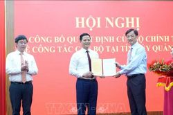 Ông Vương Quốc Tuấn được chỉ định giữ chức Bí thư Tỉnh ủy Quảng Trị