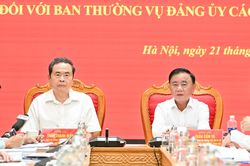 Hội nghị thông qua dự thảo báo cáo kết quả kiểm tra, giám sát đối với Ban Thường vụ Đảng ủy các cơ quan Đảng Trung ương