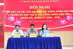 Đại biểu HĐND tỉnh Khánh Hòa tiếp xúc cử tri xã Hòa Trí