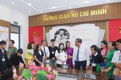 Ra mắt Không gian Hồ Chí Minh tại Thư viện tỉnh Lào Cai