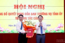 Phó Chánh Văn phòng UBND tỉnh Bùi Ngọc Hùng giữ chức Phó Bí thư Đảng ủy, Chủ tịch UBND xã Yên Bình
